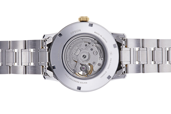 RA-AS0007S Orient reloj para caballero pulsera de metal