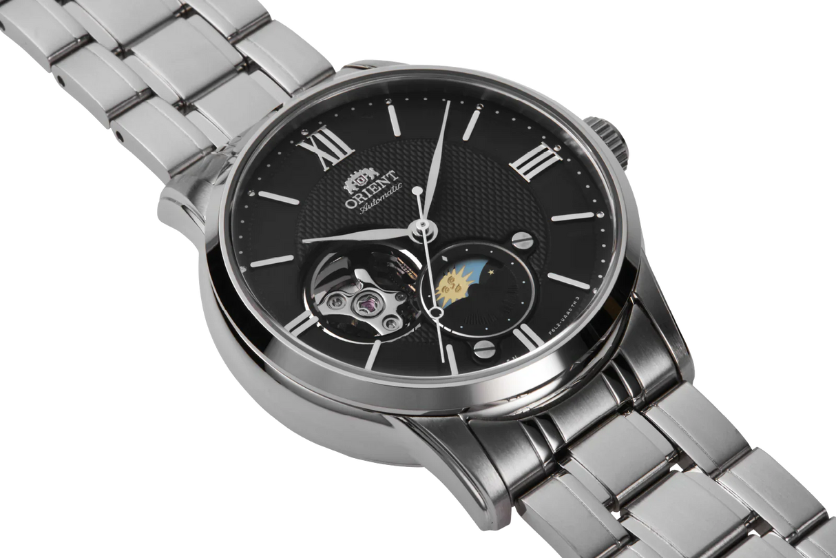 RA-AS0008B Reloj Orient Classic de hombre pulsera de metal 42 mm