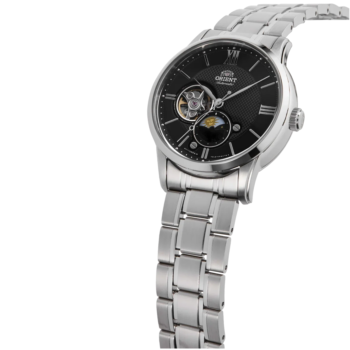 RA-AS0008B Reloj Orient Classic de hombre pulsera de metal 42 mm