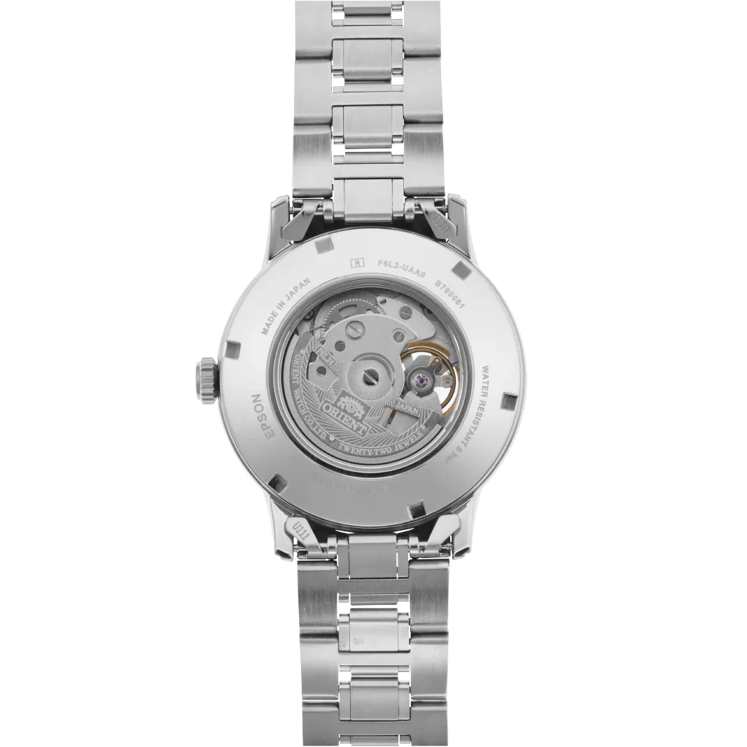 RA-AS0008B Reloj Orient Classic de hombre pulsera de metal 42 mm