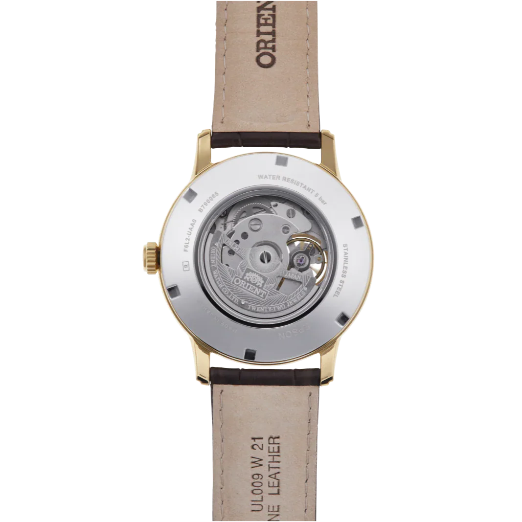 RA-AS0010S Reloj Orient Classic de hombre pulsera de piel 42 mm