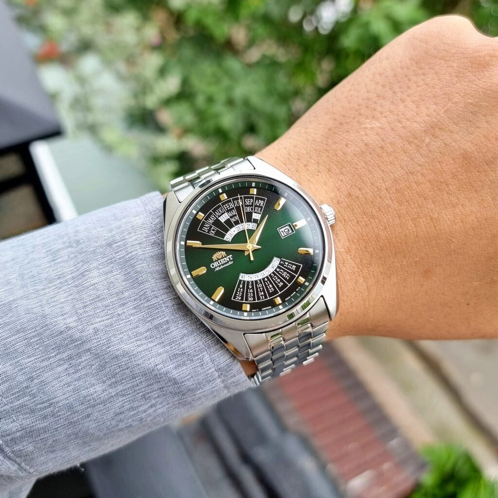 RA-BA0002E Orient Multi-Year Automático Reloj De Hombre Pulsera de Metal