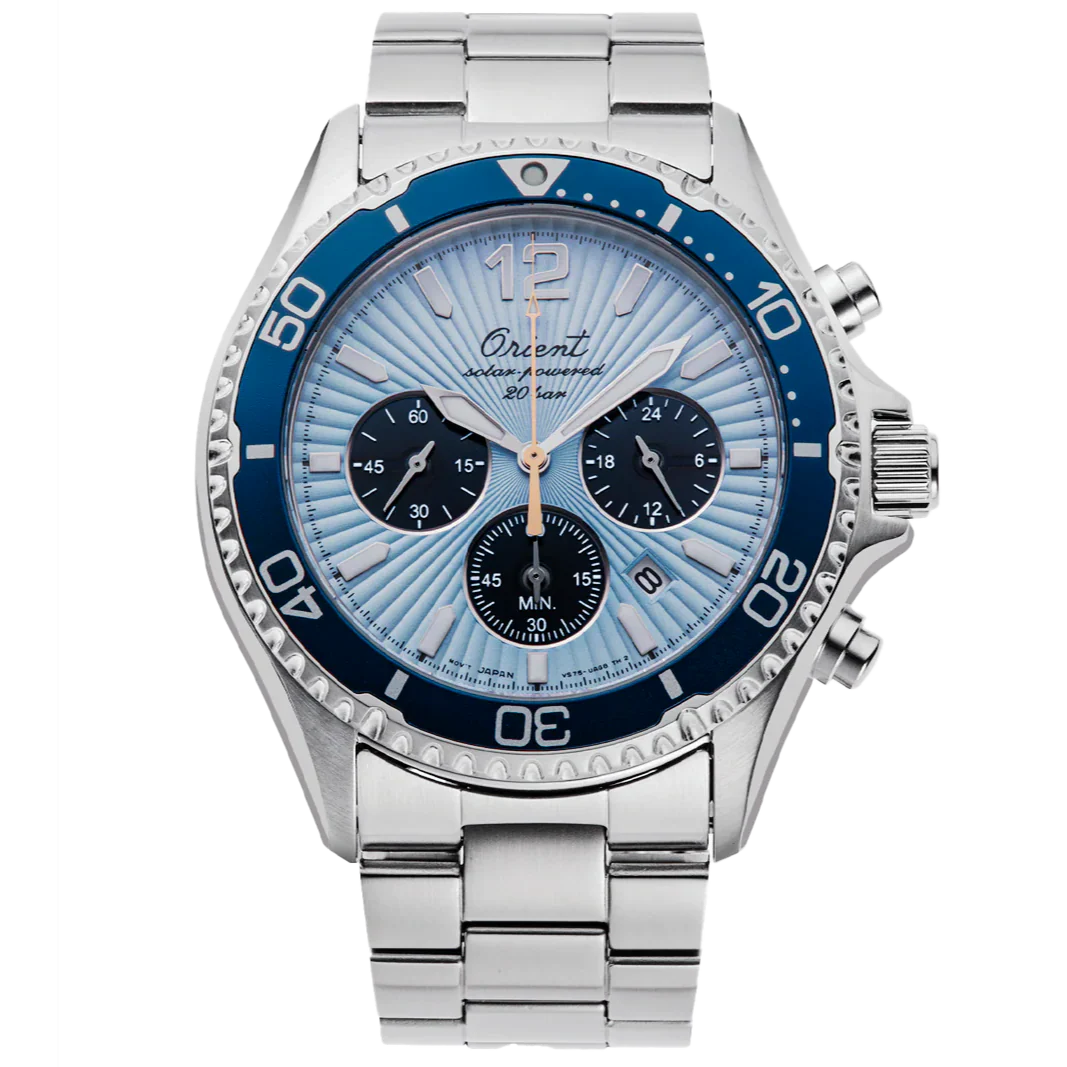 RA-TX0210L Reloj Orient Quartz Sports de caballero banda de metal 42 mm