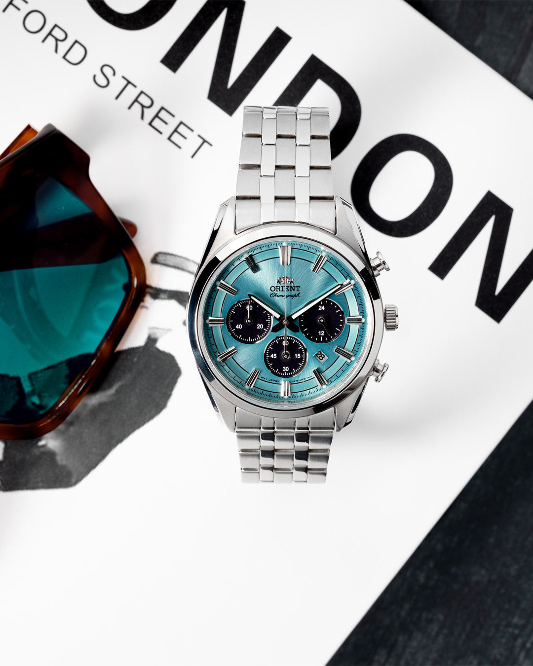 RA-TX0304L Orient de caballero pulsera de metal