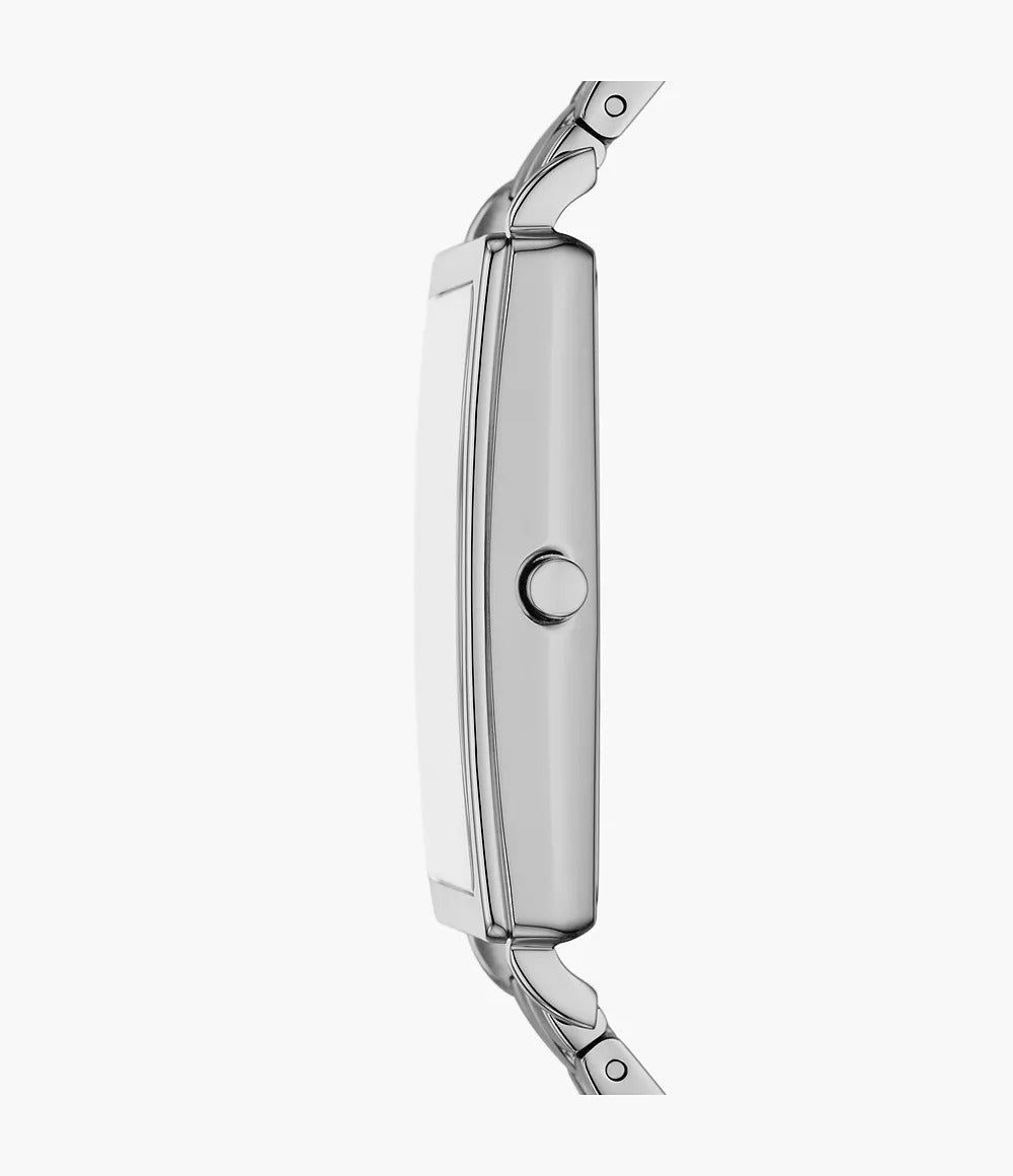 SKW3130 Reloj Skagen para dama pulsera de acero inoxidable cuadrado