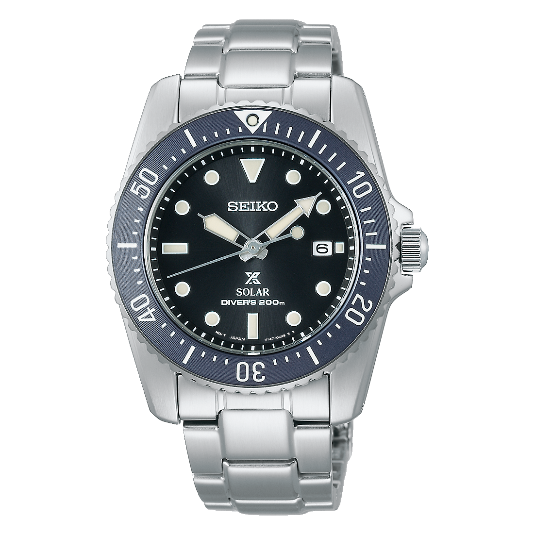 SNE569P1 Seiko Prospex Mar de caballero pulsera de metal