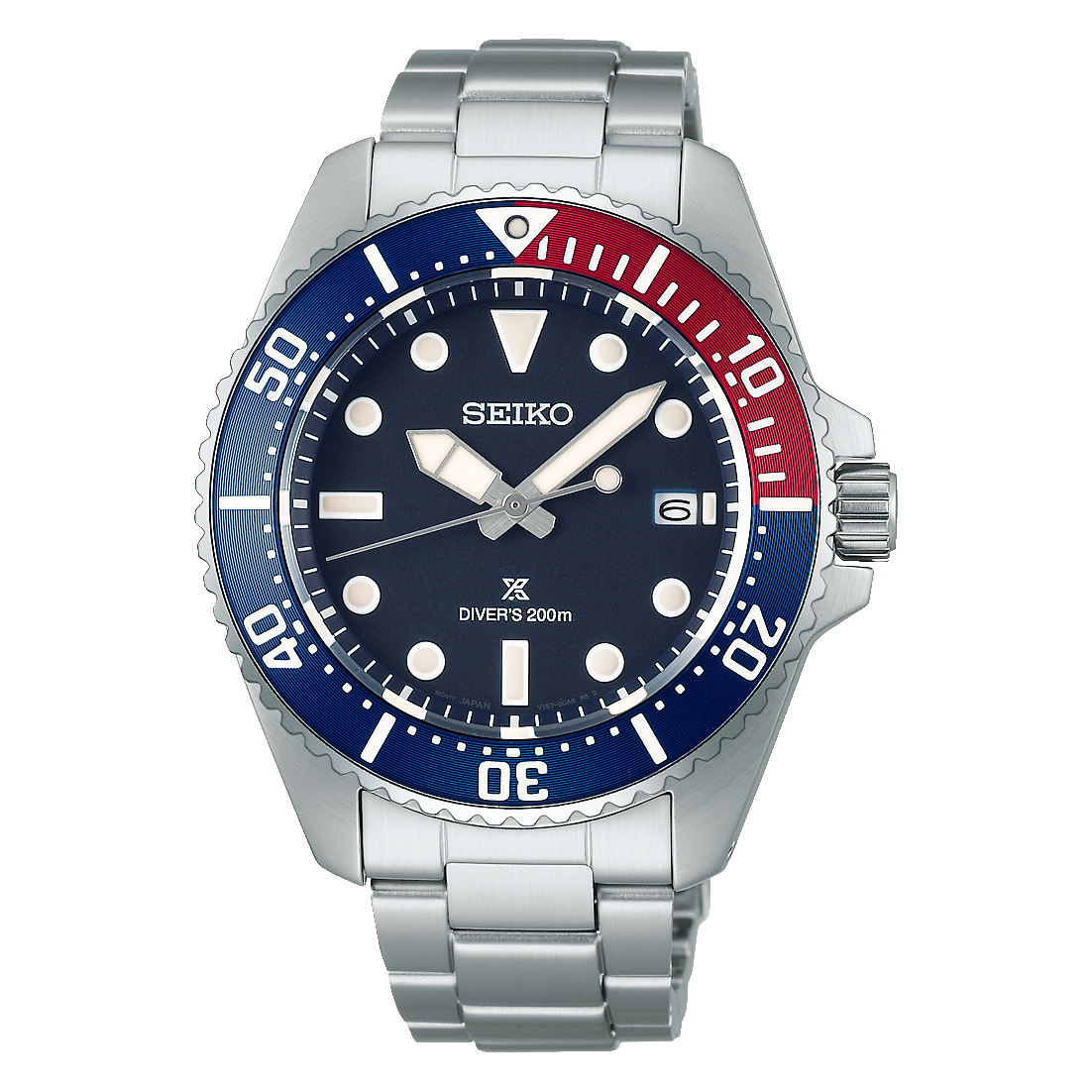 SNE595P1 Reloj Seiko Prospex de hombre pulsera de metal 41 mm solar