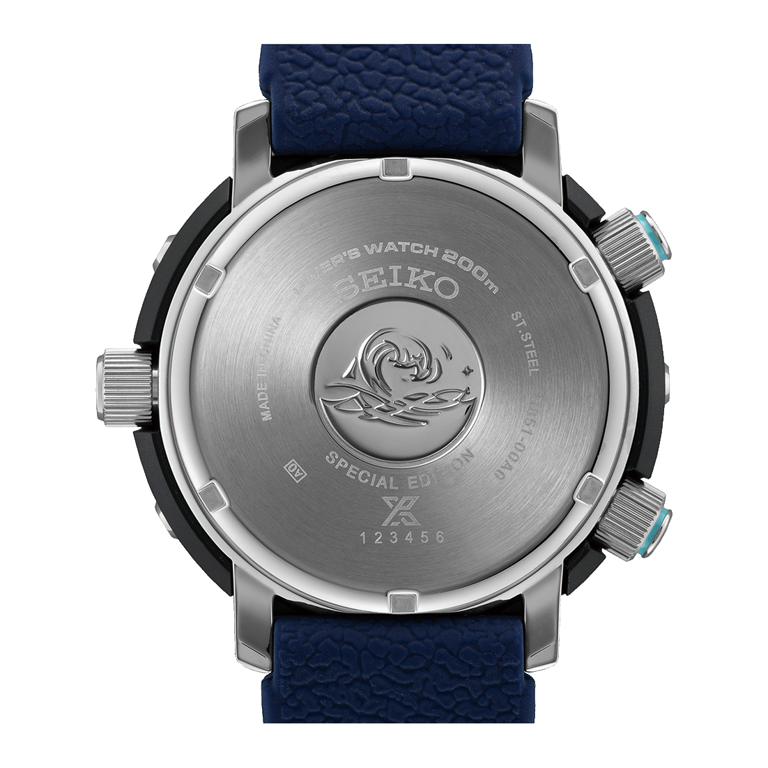 SNJ039P1 Seiko Prospex de caballero pulsera de caucho