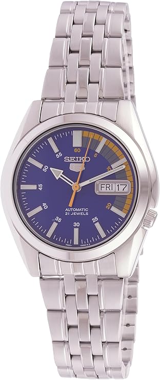 SNK371K1 Seiko Series 5 de caballero pulsera de metal