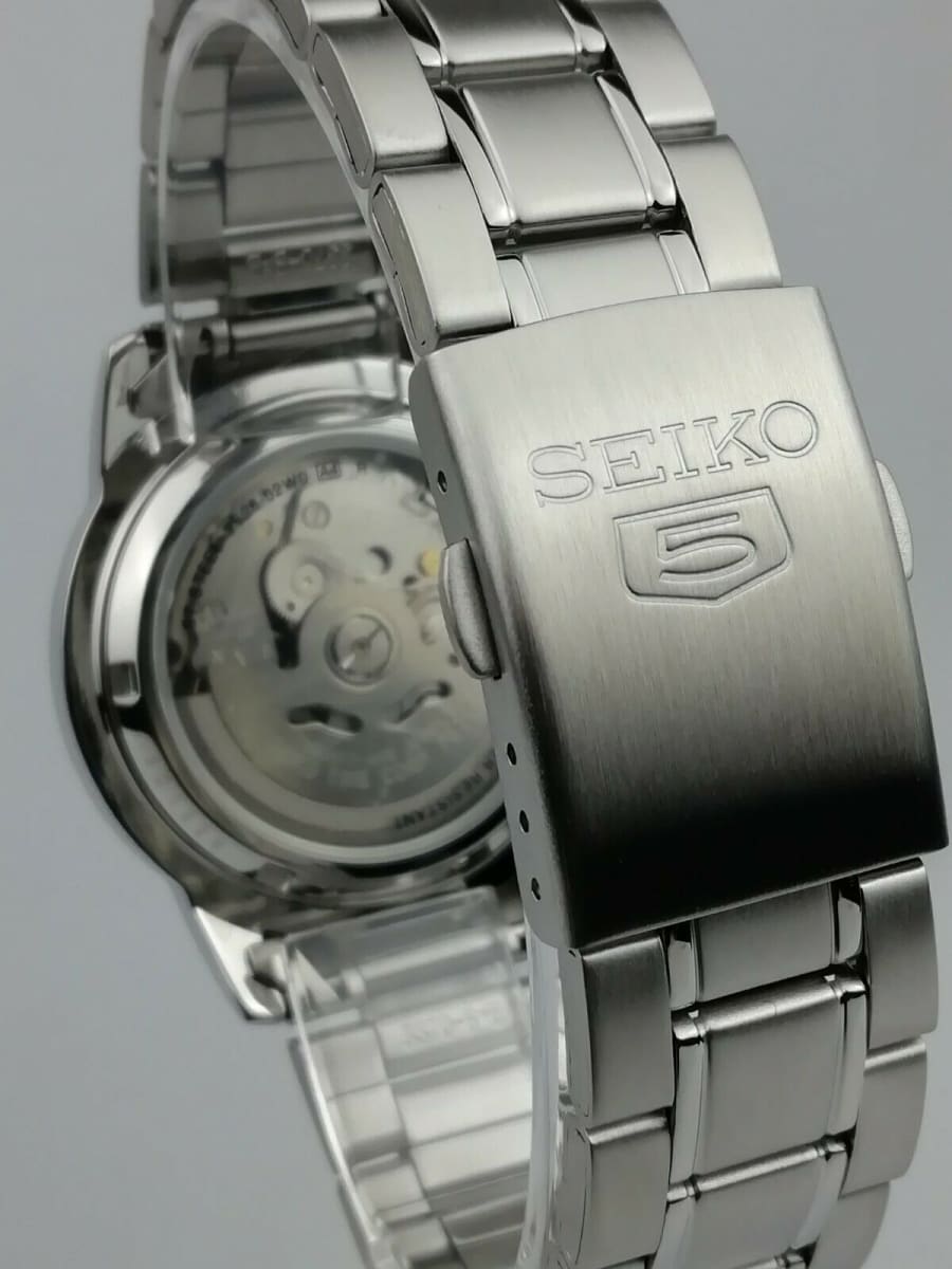 SNKK17K1 Seiko 5 de hombre pulsera de acero inoxidable