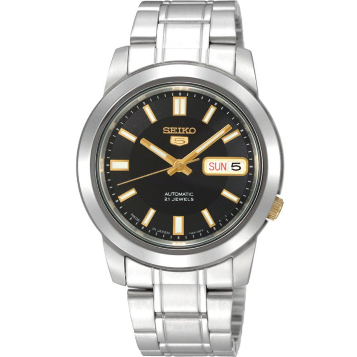 SNKK17K1 Seiko 5 de hombre pulsera de acero inoxidable