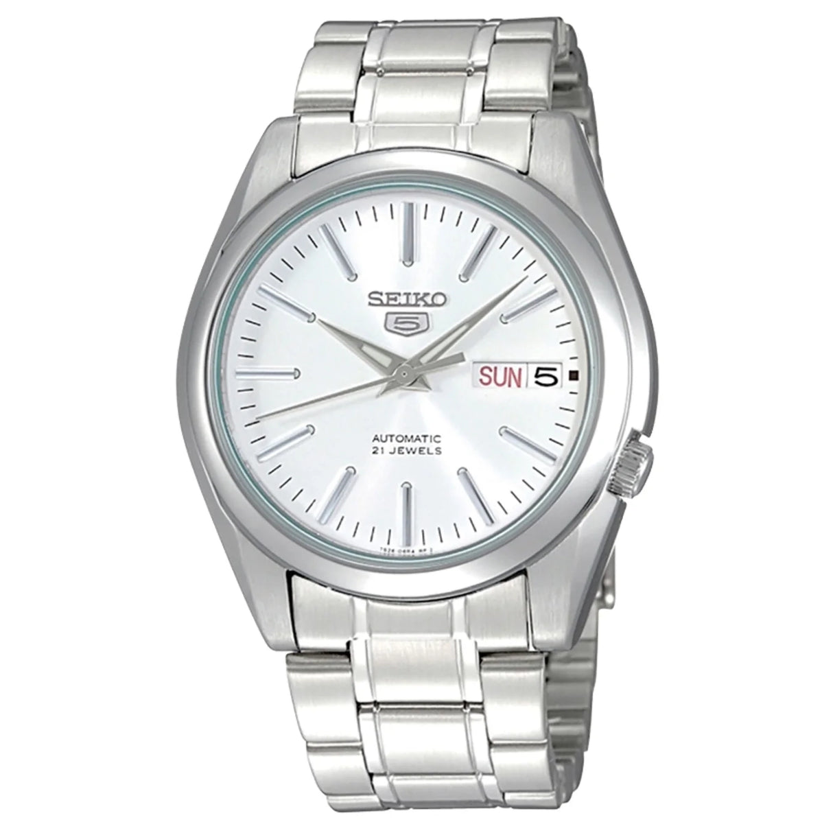 SNKL41K1 Seiko 5 Reloj para caballero pulsera de metal