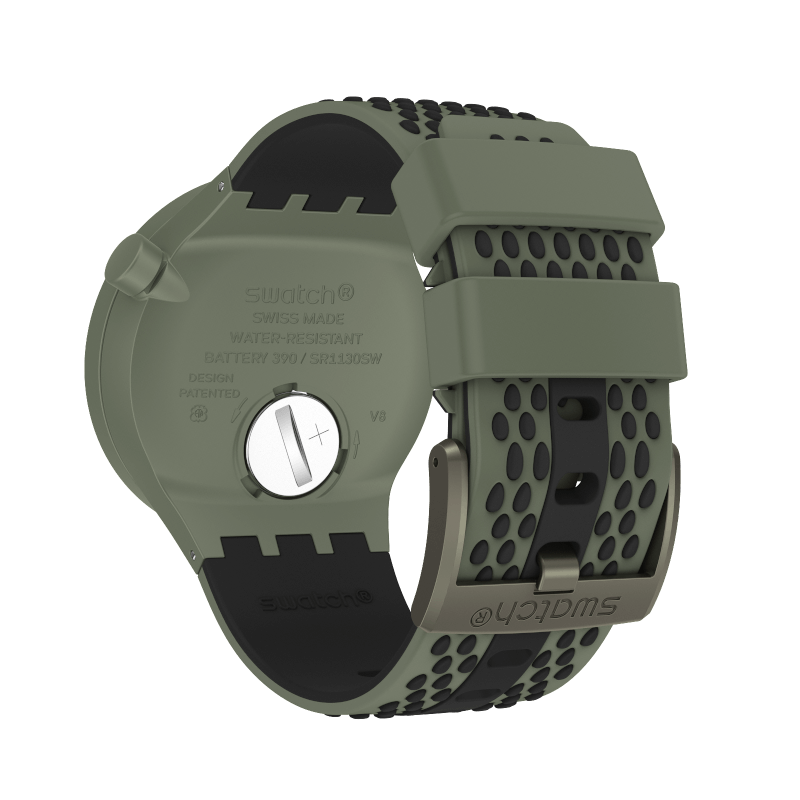 SO27M100 Reloj Swatch Bbbubbles de caballero banda de silicona