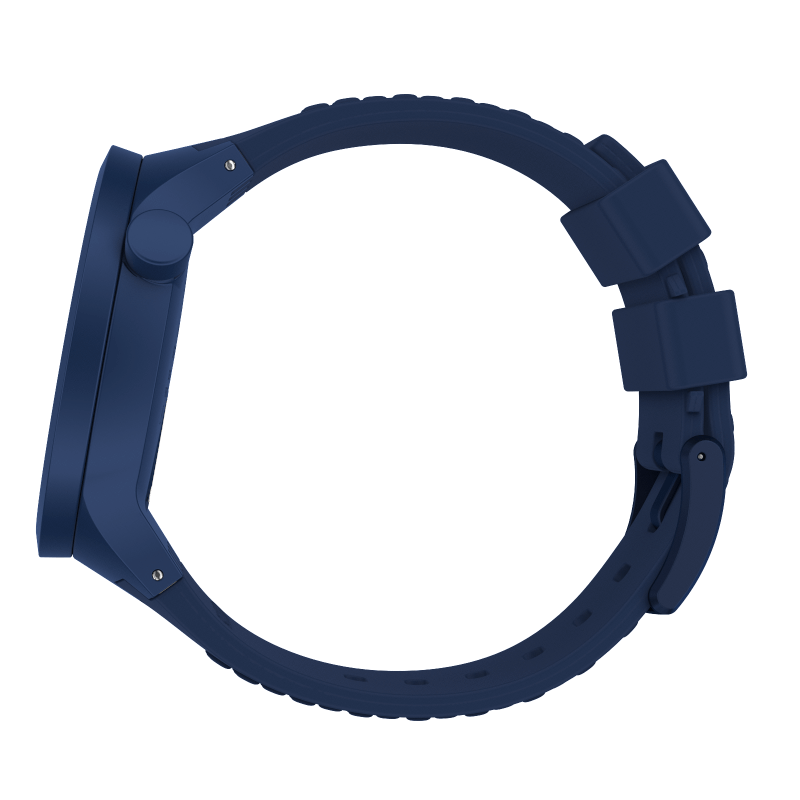 SO27N100 Reloj Swatch BBNavy unisex correa de silicona 41 mm