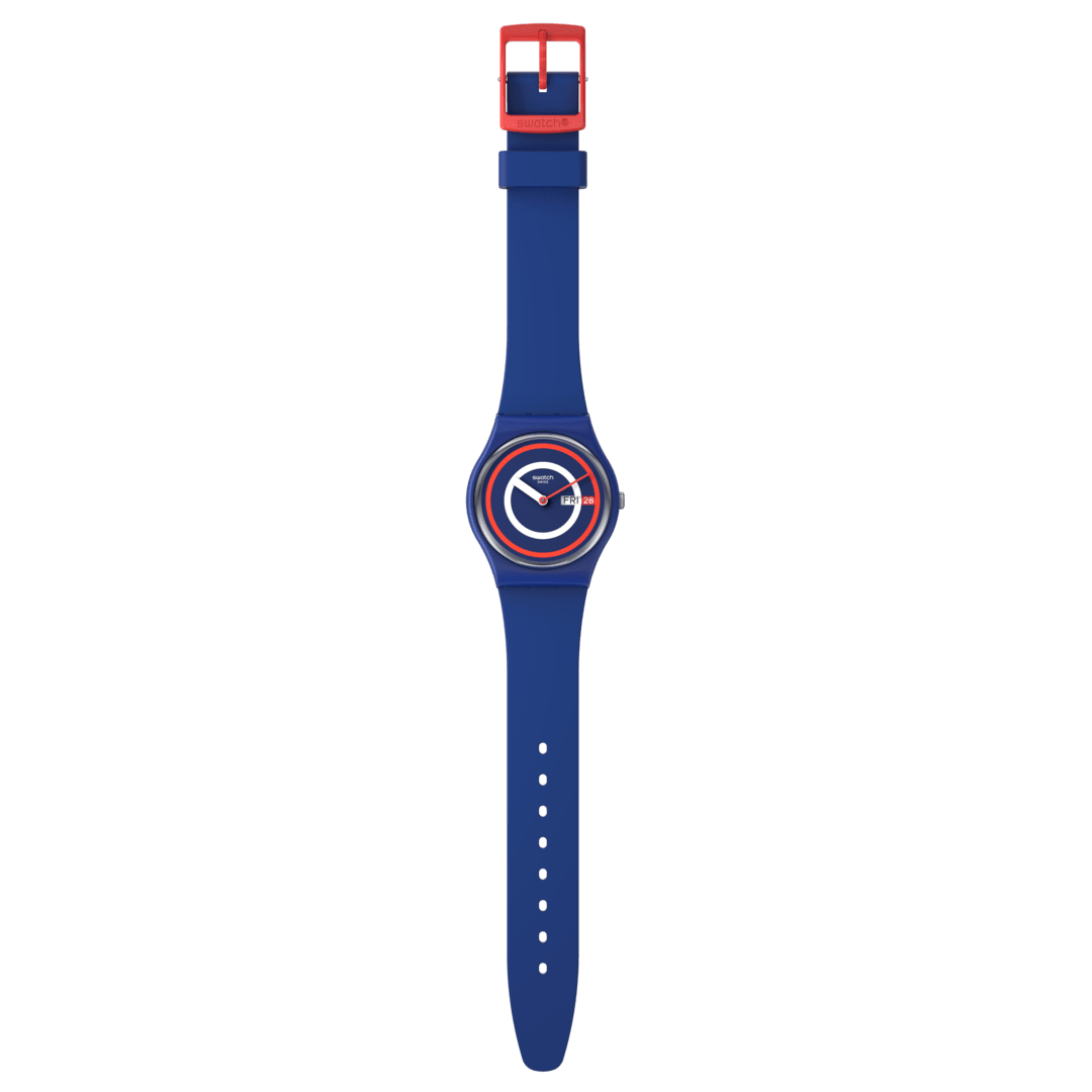 SO28N703 Reloj Swatch Blue to Basic Unisex correa de resina