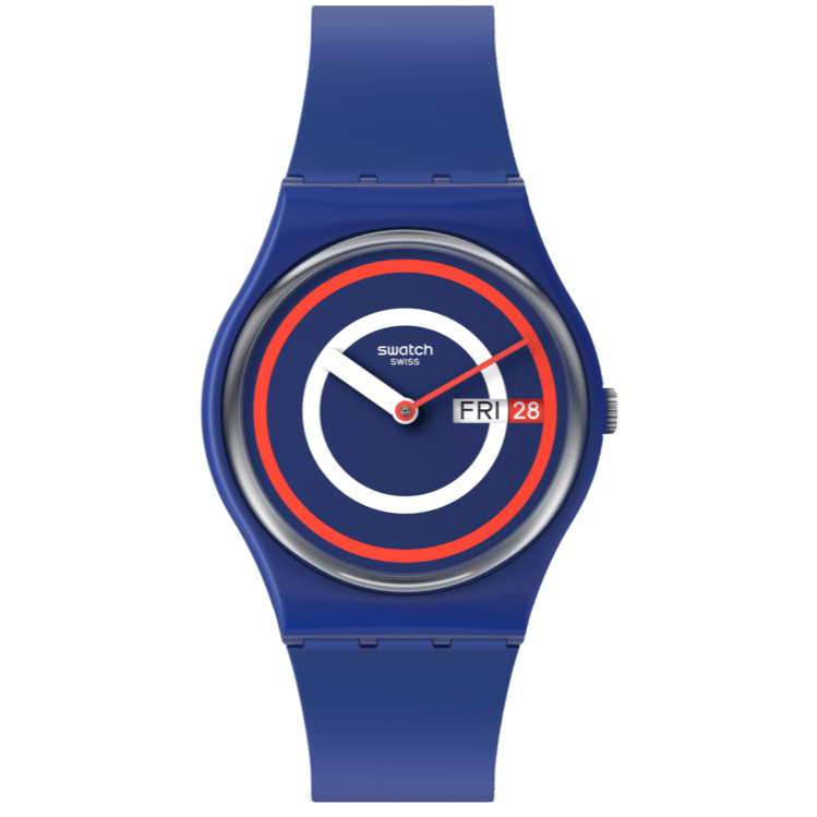 SO28N703 Reloj Swatch Blue to Basic Unisex correa de resina
