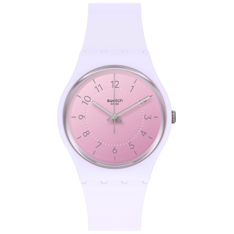 SO28V100 Reloj Swatch unisex correa de caucho análogo 34mm