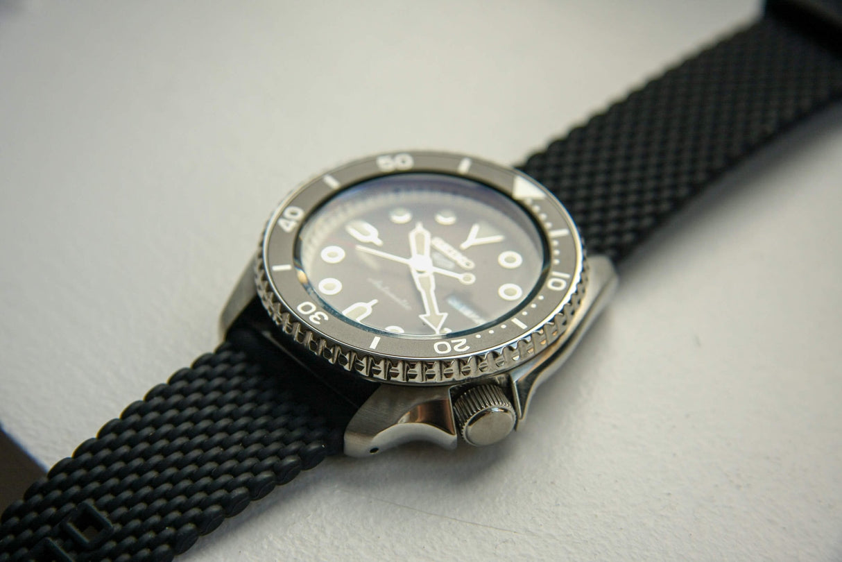 SRPD73K2 Seiko Serie 5 de caballero pulsera de caucho