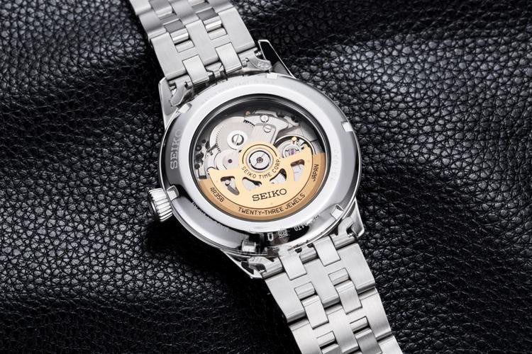 SRPE17J1 Reloj Seiko Presage de hombre correa de metal 40.5 mm