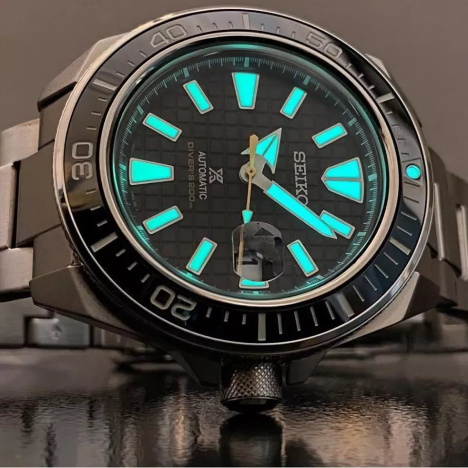 SRPE35K1 Seiko Prospex Sea King Samurai de hombre pulsera de metal