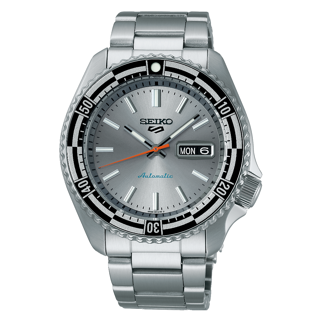 SRPK09K1 Seiko 5 de caballero pulsera de metal