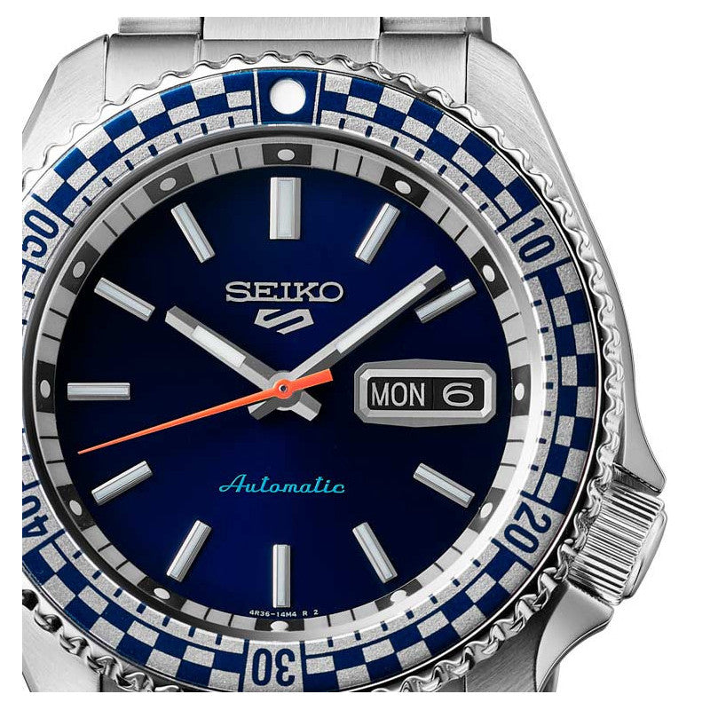 SRPK65K1 Seiko 5 Sports reloj de hombre pulsera de acero inoxidable