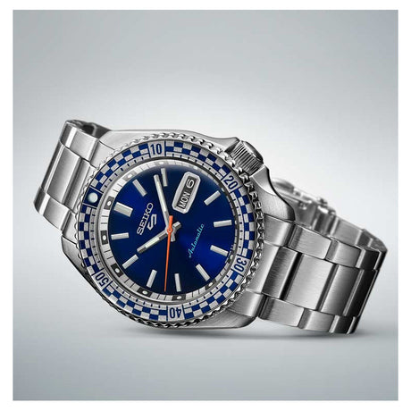 SRPK65K1 Seiko 5 Sports reloj de hombre pulsera de acero inoxidable