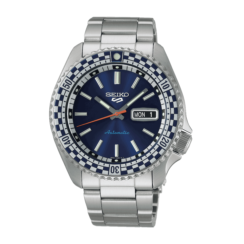 SRPK65K1 Seiko 5 Sports reloj de hombre pulsera de acero inoxidable