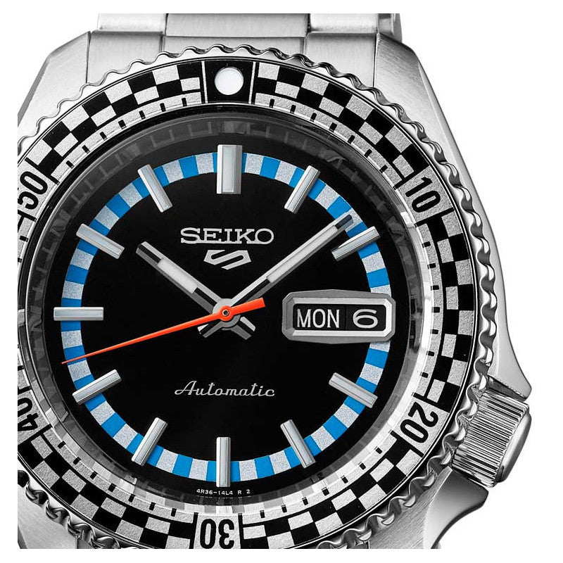SRPK67K1 Seiko 5 Rally Diver para hombre correa de metal
