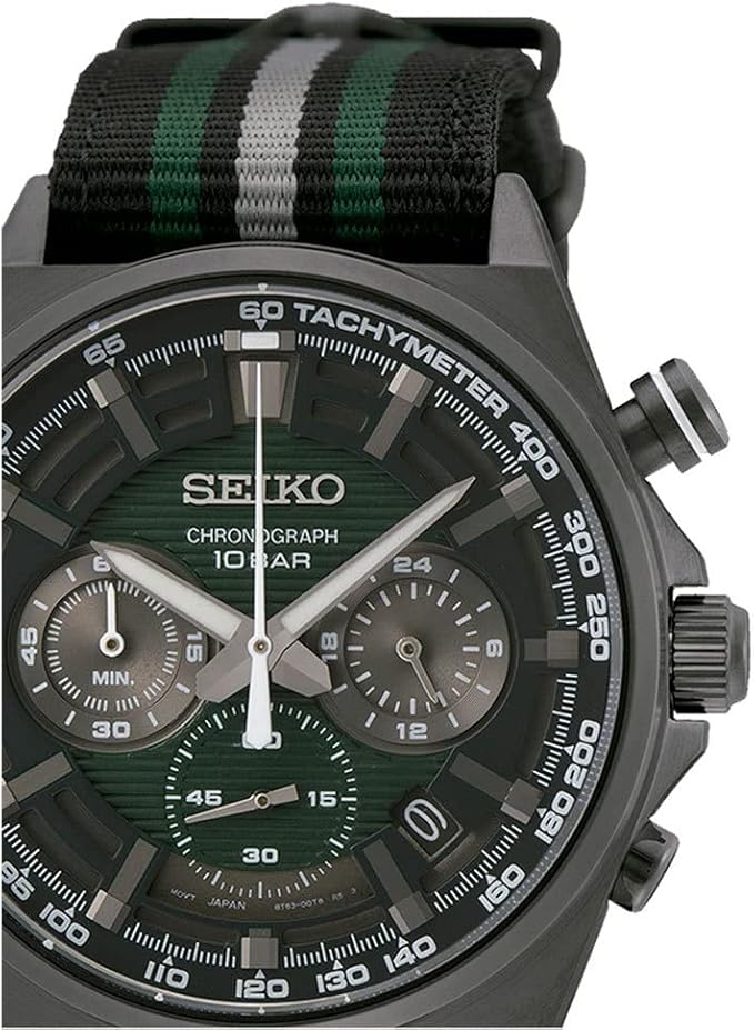 SSB411P1 Reloj Seiko Sport de caballero pulsera de tela 41 mm