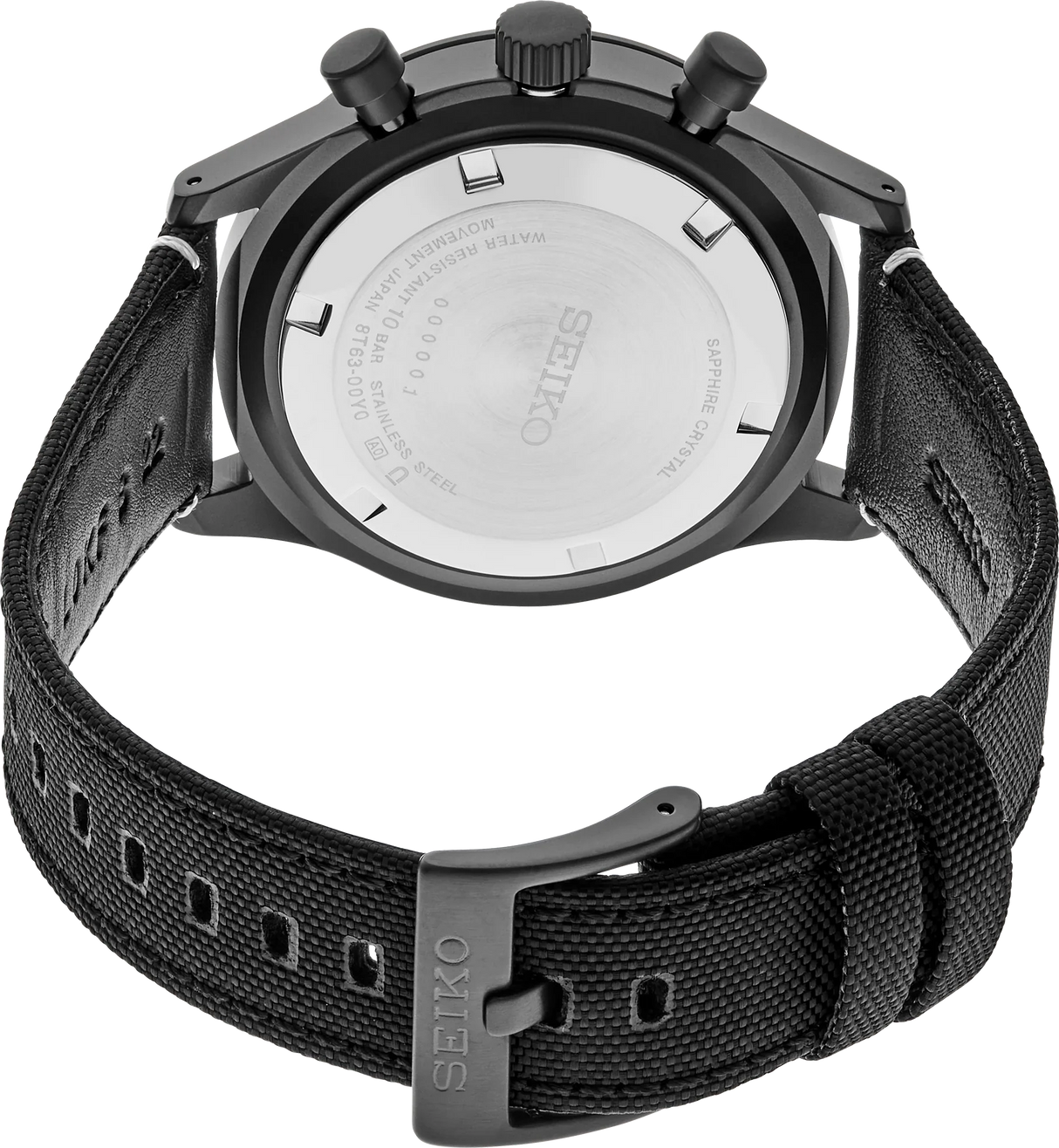 SSB417P1 Reloj Seiko Essentials de hombre pulsera de nylon 43 mm