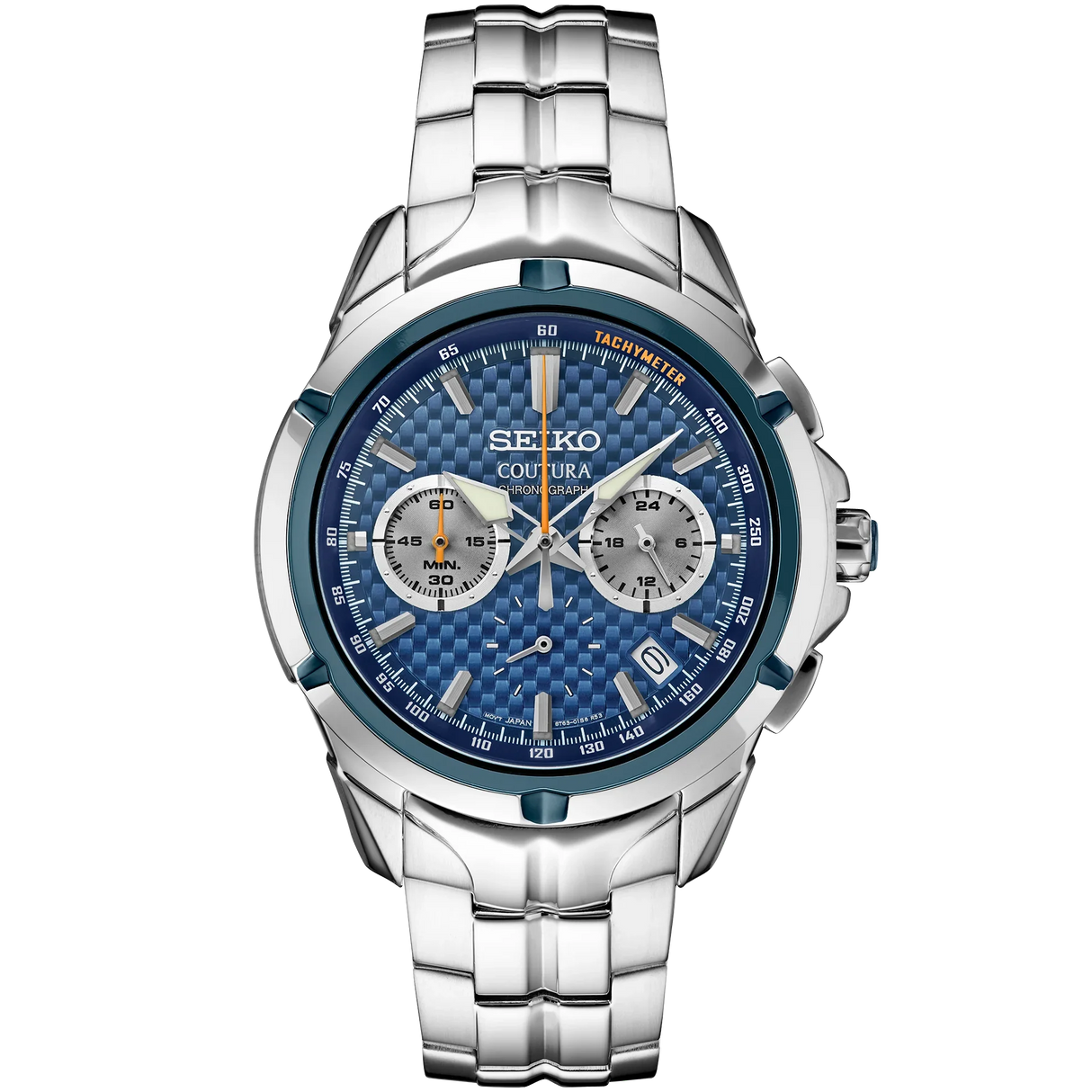 SSB431 Reloj Seiko Coutura de hombre pulsera de metal 42 mm