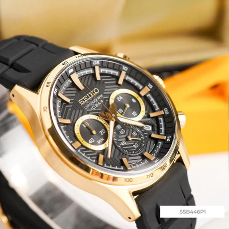 SSB446P1 Seiko Neo Sports de hombre pulsera de caucho