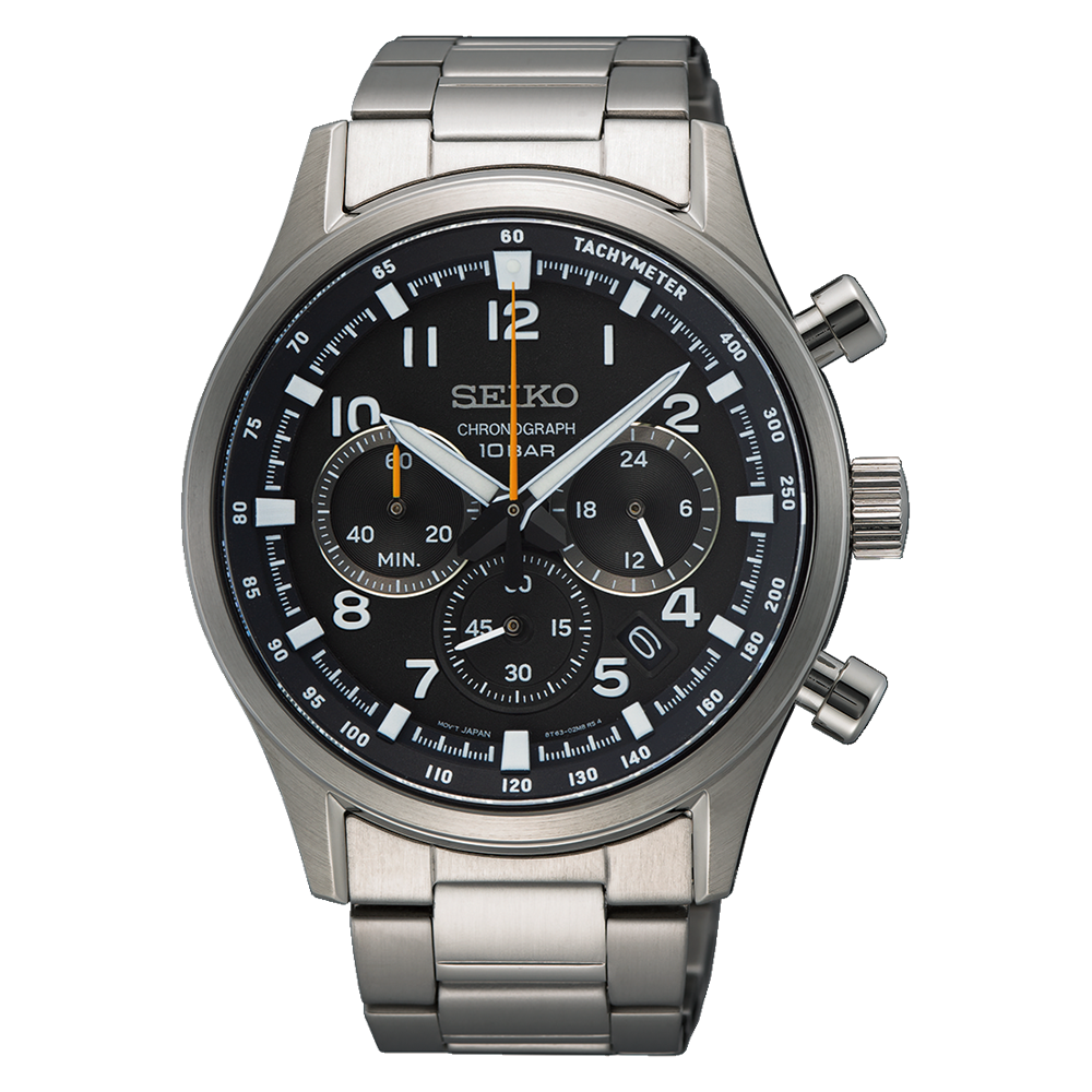 SSB447P1 Seiko Sports reloj para caballero pulsera de metal