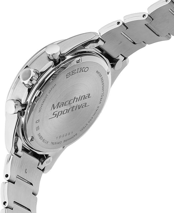 SSC801P1 Seiko Solar de caballero pulsera de metal