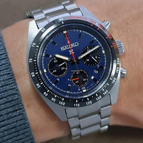 SSC815P1 Reloj Seiko Prospex Speedtimer de hombre pulsera de metal 39 mm