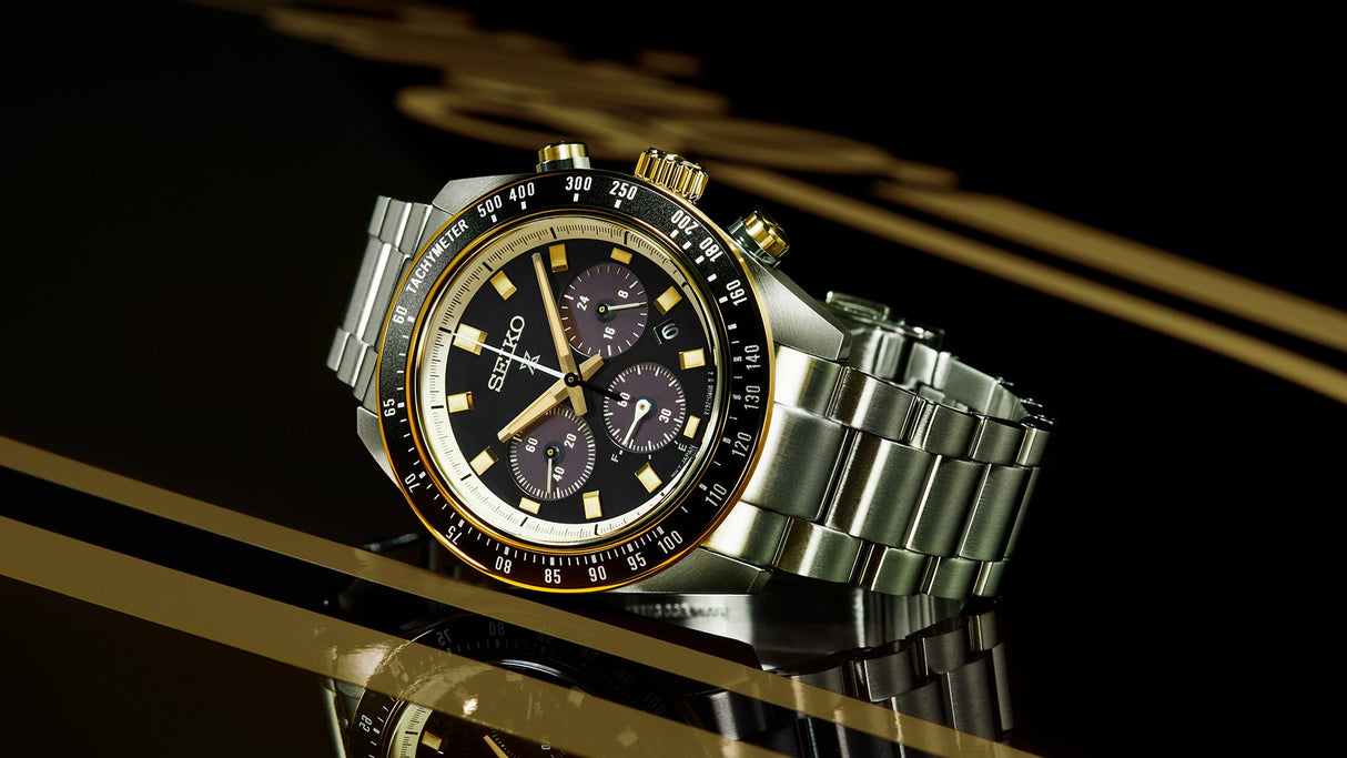 SSC941P1 Reloj Seiko Prospex Speedtimer de hombre pulsera de metal 41 mm