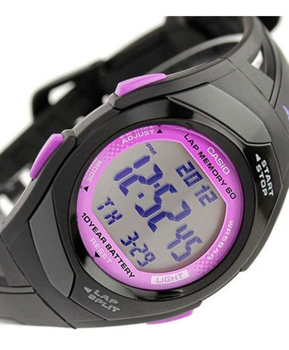 STR-300-1CF Reloj Casio para Mujer, 10 Años de Batería