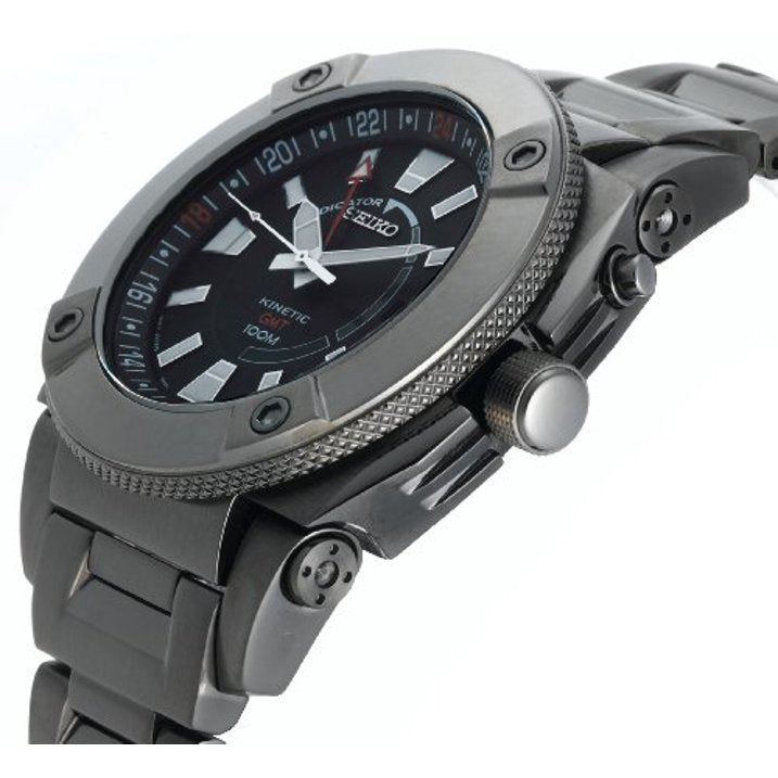 SUN007 Reloj Seiko Kinetic de hombre pulsera de metal