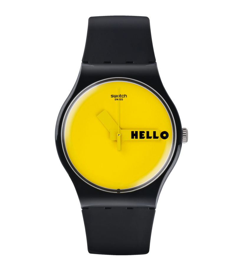 SUOB120 Swatch Ciao Tutti unisex pulsera de resina