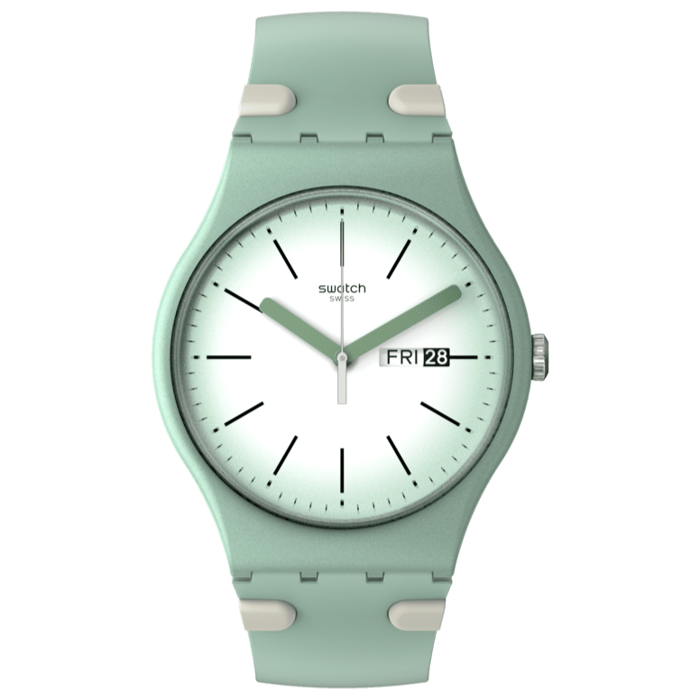 SUOG712 Reloj Swatch Meet me at the Myrtl unisex correa de resina