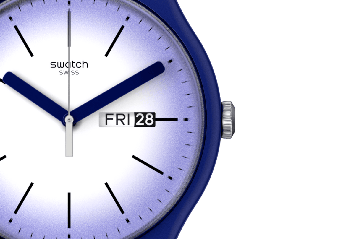 SUON716 Reloj Swatch Violet Verbena de caballero banda de resina