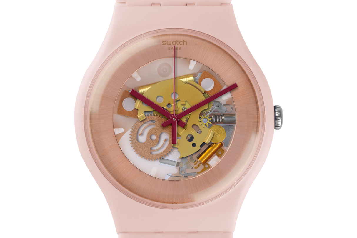 SUOP107 Swatch Shades of Rose Unisex pulsera de resina