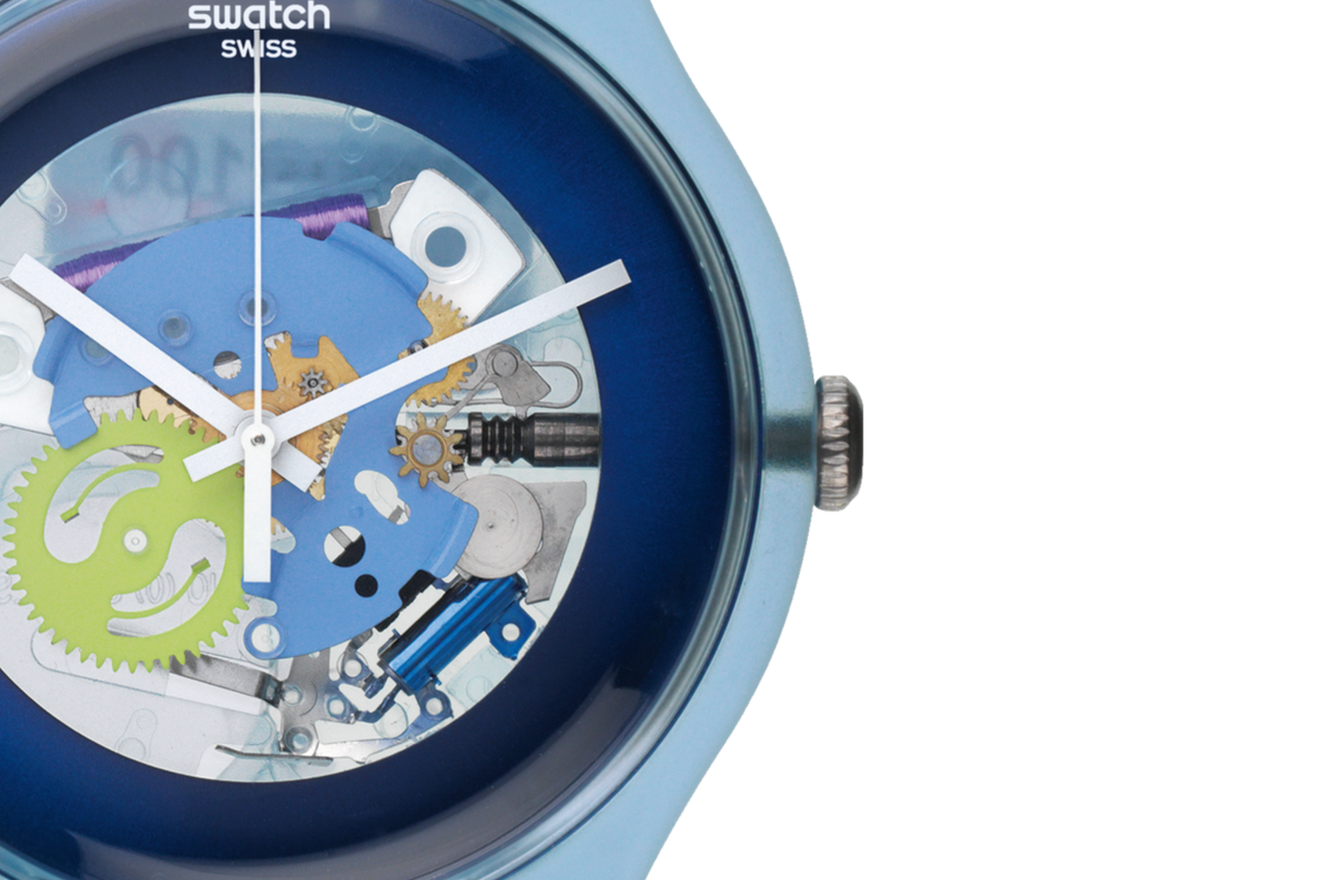 SUOS100 Swatch Cool Meunisex correa de caucho