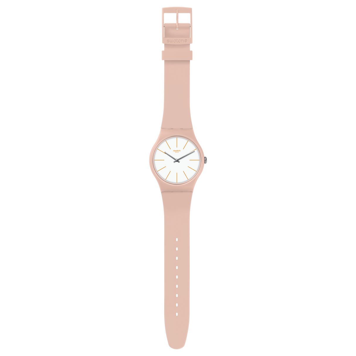 SUOT102 Swatch Beigesounds de dama pulsera de resina