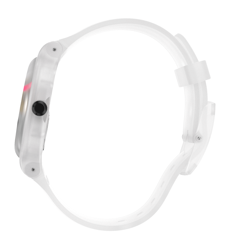 SUOW172 Swatch Snow Blur de dama pulsera de caucho