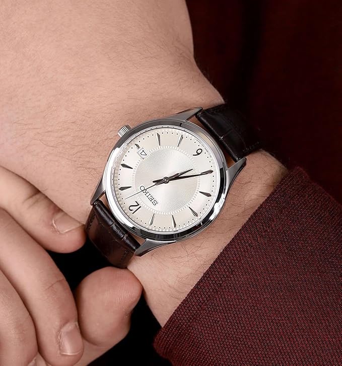 SUR421P1 Seiko reloj de caballero pulsera de piel