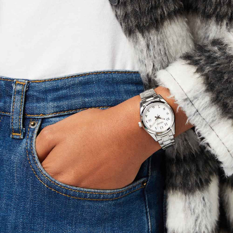 SUR465P1 Seiko reloj para dama pulsera de metal