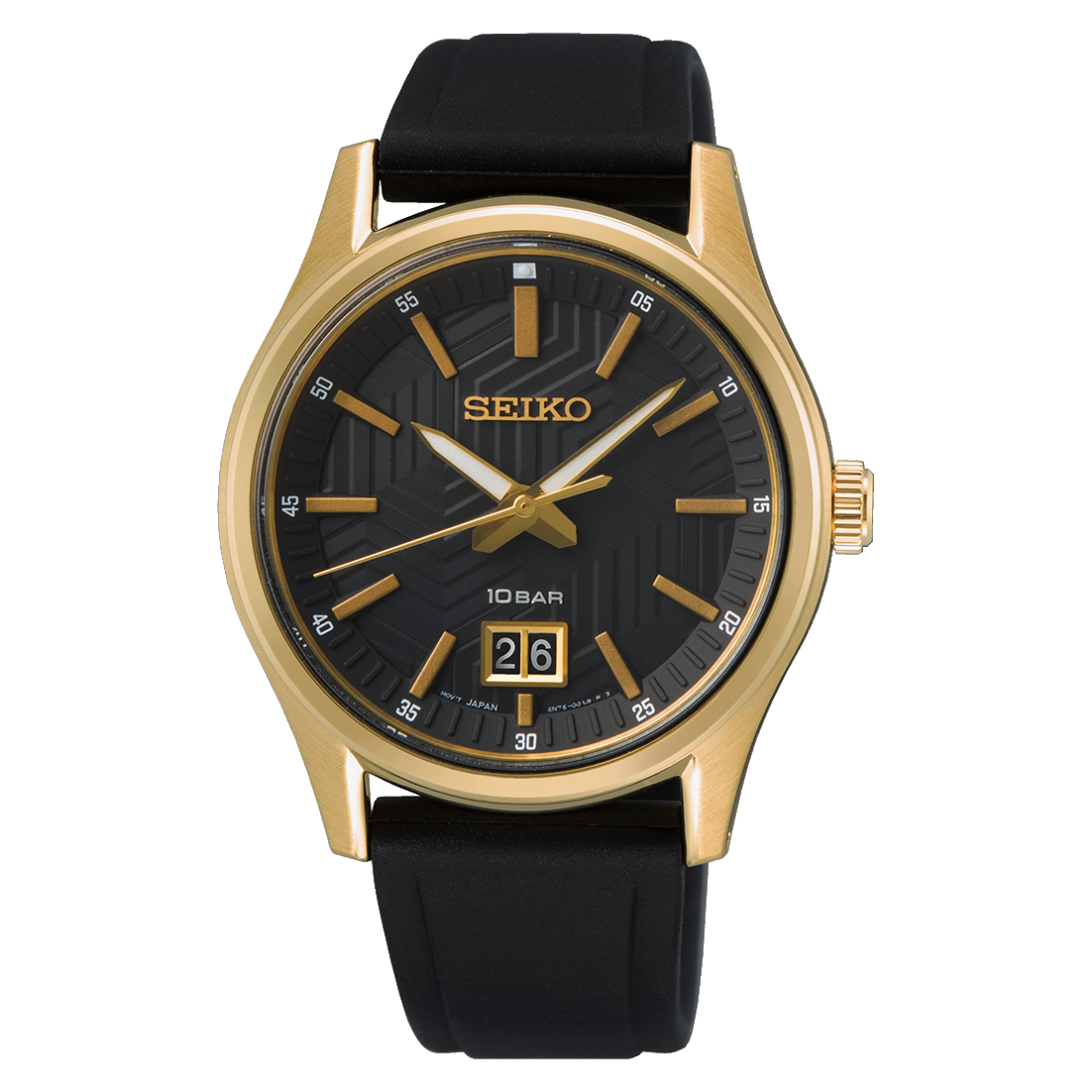 SUR560P1 Seiko para caballero pulsera de caucho