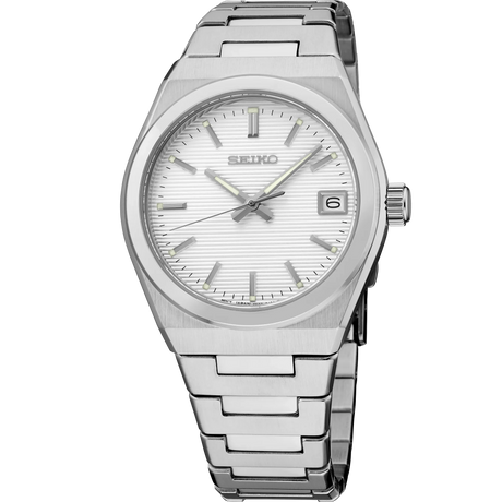 SUR573P1 Reloj Seiko Essentials de señorita pulsera de metal 34 mm